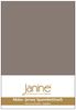 Janine Mako Jersey Spannbetttuch Bettlaken 90 x 190 cm - 100 x 200 cm OVP 5007 57 taupe Bild 3