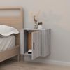 vidaXL Wand-Nachttisch Grau Sonoma 50x30x47 cm 816876 Bild 3