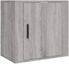 vidaXL Wand-Nachttisch Grau Sonoma 50x30x47 cm 816876 Bild 2