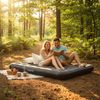 Avenli Luftmatratze Camping CloudCoil grau 203x152x22cm Bild 4