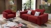 Sofanella 2-Sitzer LENOLA Stoff Couch Sitzverstellung in Gelb Bild 4