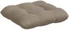vidaXL Sitzkissen 4 pcs Taupe 40 x 40 cm Mikrofaserstoff 42015089 Bild 5