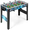 Kinder Tischkicker mit 2 Fußbällen & 18 Spielern Holz Kickertisch Tischfussball Fußballtisch Bild 1