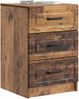 vidaXL Nachttisch Altholz 43 x 41 x 63,5 cm Holzwerkstoff 895713 Bild 2