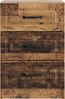 vidaXL Nachttisch Altholz 43 x 41 x 63,5 cm Holzwerkstoff 895713 Bild 4