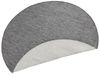 In- & Outdoor Wendeteppich Uni Miami - grau - 140 cm Durchmesser Bild 2