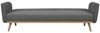 Schlafsofa 3-Sitzer SALESFEVER, Strukturstoff Grau Bild 2