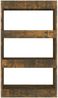 vidaXL Bücherregal/Raumteiler Räuchereiche 60x30x103 cm Holzwerkstoff 813602 Bild 5