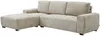 Vente-unique - MICHELIA Sofa Stoff Beige - B 174 cm x H 85 cm x L 268 cm Bild 3