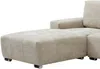 Vente-unique - MICHELIA Sofa Stoff Beige - B 174 cm x H 85 cm x L 268 cm Bild 5
