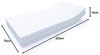 AQUADELUXE 7 Zonen Wendematratze 70 x 200 x ca. 16 cm H2/H3 Bild 2