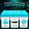 AQUADELUXE 7 Zonen Wendematratze 70 x 200 x ca. 16 cm H2/H3 Bild 3