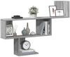 vidaXL Wandregal Grau Sonoma 100x15x70 cm Holzwerkstoff 853196 Bild 3