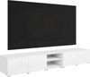 OTTO home Lowboard Denver 250 cm für bis zu 98-Zoll TVs - Weltmeisterschaft im XXL Format, Wahlweise mit oder ohne offenes Fach in der Mitte Bild 3