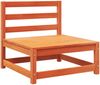 vidaXL Gartensofa ohne Armlehnen mit Kissen Wachsbraun Kiefernholz 838082 Bild 4
