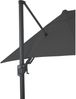 SIENA GARDEN Bosco N+ Ampelschirm anthrazit/anthrazit 300x300 cm Gestell Aluminium anthrazit, Bezug 100% Polyester, 280g/m² in anthrazit-meliert, UPF 50+ Bild 3