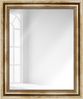 WANDStyle Wandspiegel H550 aus Massivholz in Gold 60 x 70 cm im Stil Antik Bild 2
