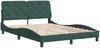 vidaXL Bettgestell ohne Matratze Dunkelgrün 140x190 cm Samt 3207920 Bild 3