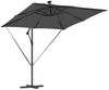 vidaXL Sonnenschirm mit LED-Lichtleisten Anthrazit 249 x 249 x 250 cm 42003401 Bild 5