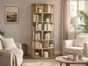 Vente-unique - LAREYA Bookcase Holz, Platte Beige - B 40 cm x H 180 cm x L 80 cm Bild 5