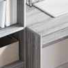 vidaXL Schreibtisch mit Schubladen 2 pcs Graues Sonoma 3337374 Bild 4