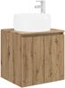 vidaXL Badezimmerschrank-Set 5 pcs Artisan-Eiche Holzwerkstoff 3406534 Bild 5