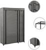 vidaXL Faltschränke 2 Stk. Grau 110x45x175 cm Stoff 282425 Bild 3