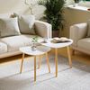 Modernes 2er Set Couchtisch Beistelltisch Wohnzimmer Bild 3