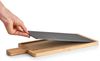 6 Servierplatten, Schiefer mit Bambusbrett - 40 x 19cm Bild 4