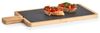 6 Servierplatten, Schiefer mit Bambusbrett - 40 x 19cm Bild 2
