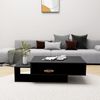 vidaXL Couchtisch Schwarz 105x55x32 cm Holzwerkstoff 808523 Bild 3