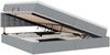 vidaXL LED-Speicherbett mit Matratze Hellgrau 200 x 200 cm Stoff 3371292 Bild 2
