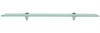 vidaXL Schwebende Regale 2 Stk. Glas 70x10 cm 8 mm [3051498] Bild 3