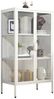 VCM Standvitrine Floka 919956 Weiß H. 110 x B. 60 x T. 35 cm Bild 3