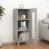 Sideboard Betongrau 34,5 x 34 x 90 cm Holzwerkstoff [812397] Bild 3