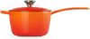 LE CREUSET Serviertopf Stielkasserolle Signature rund ofenrot 16cm, Emailliertes Gusseisen Bild 3