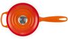 LE CREUSET Serviertopf Stielkasserolle Signature rund ofenrot 16cm, Emailliertes Gusseisen Bild 2