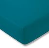 Estella Jersey Stretch Spannbetttuch Bettlaken 90 x 190 cm - 100 x 220 cm 6600 051 cayan Bild 5