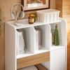 SoBuy STR11-WN Bücherregal, MDF, Lackiert, Weiß, 72 x 110 x 30 cm Bild 5