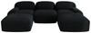BBWL 3-Sitzer Modulares U-Sofa aus Premium-Cordstoff ohne Montage, rutschfest mit breiten Armlehnen und 32D Komfortpolsterung Bild 4
