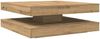 vidaXL Couchtisch 360-Grad Drehbar Artisan-Eiche 90x90x34,5 cm 3321359 Bild 2