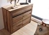Sideboard Wildeiche / Zerreiche 108x43x80 braun geölt MONTREUX #350 Bild 2
