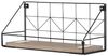 Leuchten Direkt 15277-18 BOARD Wandleuchte Schwarz Boden aus Holz 45cm Bild 5