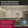Paulmann 92249 LED Einbauleuchte Sormus 10 cm Einzelleuchte IP65 rund chrom Bild 4