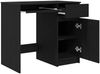 vidaXL Schreibtisch Schwarz Eichen-Optik 86x49x76 cm Holzwerkstoff 861824 Bild 5