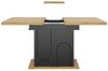 Flieks Esstisch ausziehbarer Küchentisch (Länge110-140 x 80 x 76 cm, 1-St, 1 Tisch mit Stauraum), rechteckiger Tisch erweiterbar Schreibtisch Arbeitstisch Holzoptik Bild 4