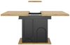 Flieks Esstisch ausziehbarer Küchentisch (Länge110-140 x 80 x 76 cm, 1-St, 1 Tisch mit Stauraum), rechteckiger Tisch erweiterbar Schreibtisch Arbeitstisch Holzoptik Bild 3