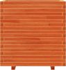 vidaXL Pflanzkübel Wachsbraun 70x40x72 cm Massivholz Kiefer 3282631 Bild 5