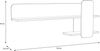 Wandboard Venedig / Vodol, Holzwerkstoff, Beige, 150 x 60 x 23 cm Bild 2