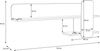 Wandboard Venedig / Vodol, Holzwerkstoff, Beige, 150 x 60 x 23 cm Bild 3